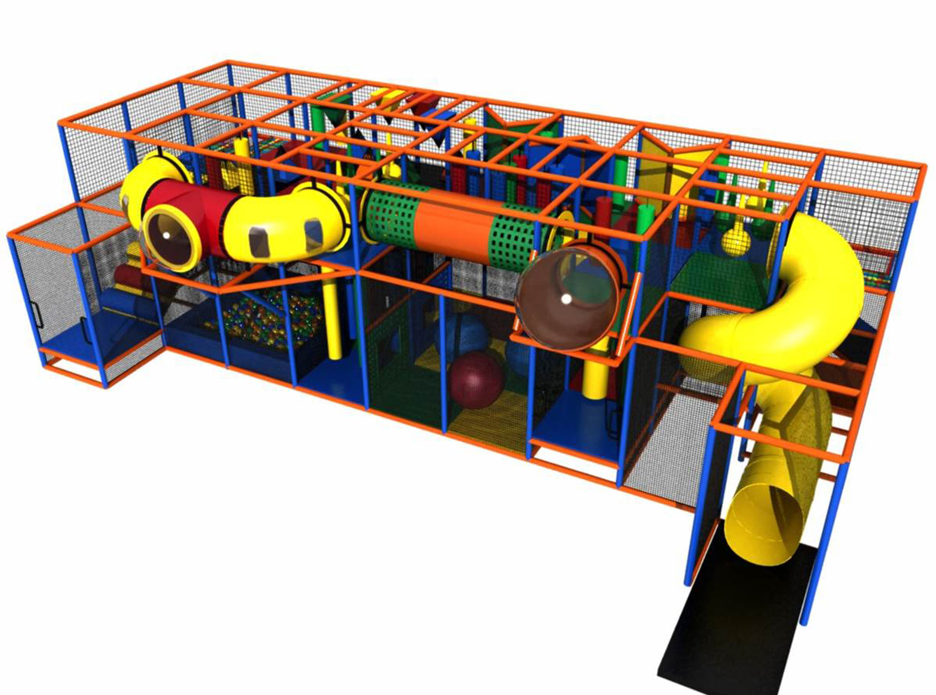 Buy Indoor Playground Equipment GPS122 (Indoor Playsystem Size) 11 ft