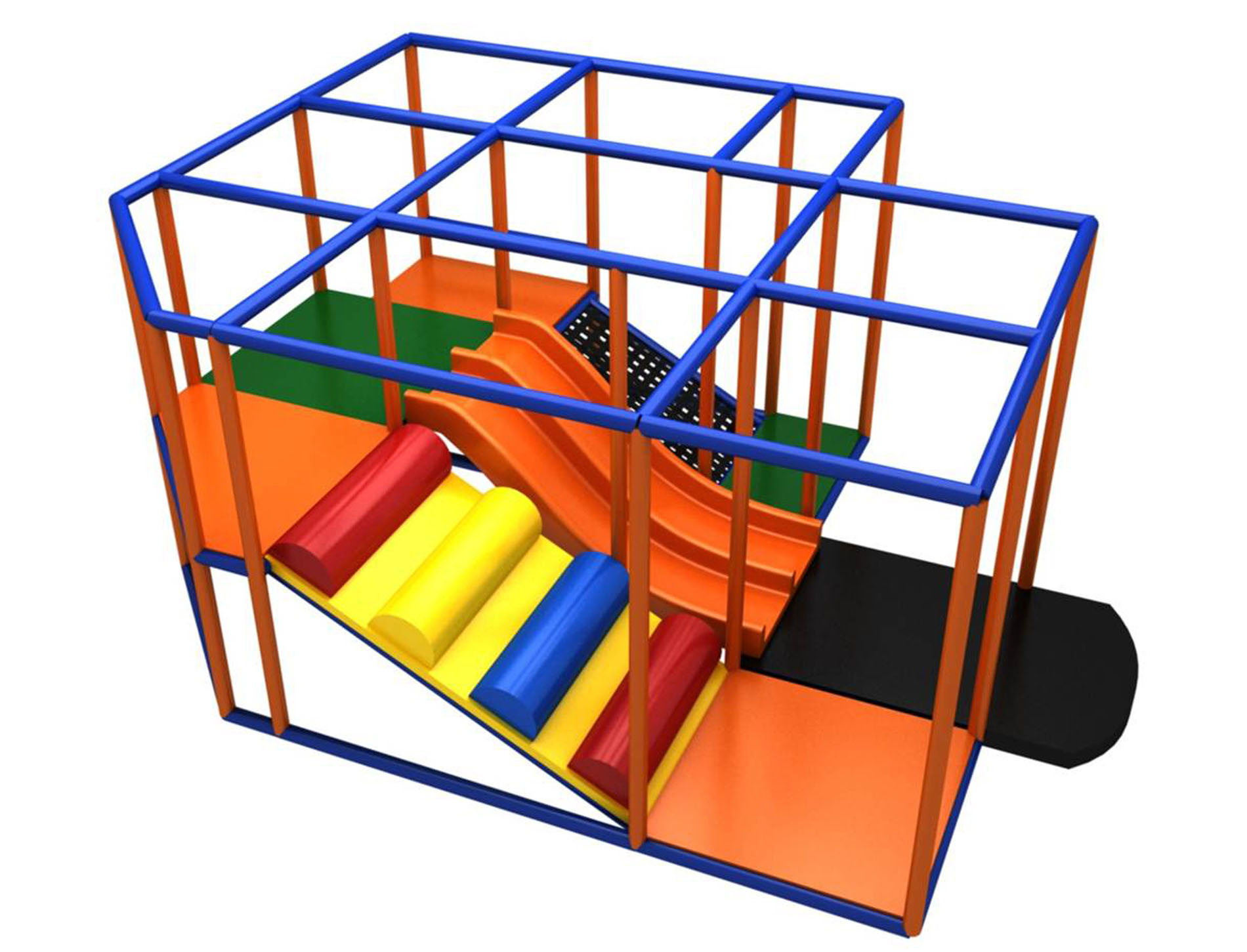 Buy Indoor Playground Equipment GPS54 (Indoor Playsystem Size) 7 ft. H x 12 ft. W x 14 ft. Go