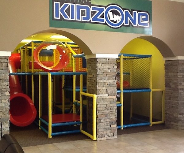 Go Play Systems Custom Design: small 10ft by 16ft x 20ft indoor playground for church youth ministry