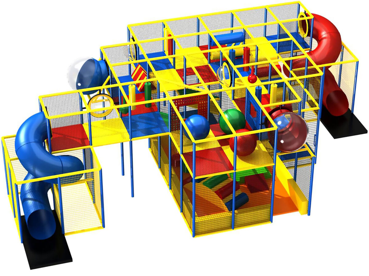 Buy Indoor Playground Equipment GPS363 (Indoor Playsystem Size) 17 ft