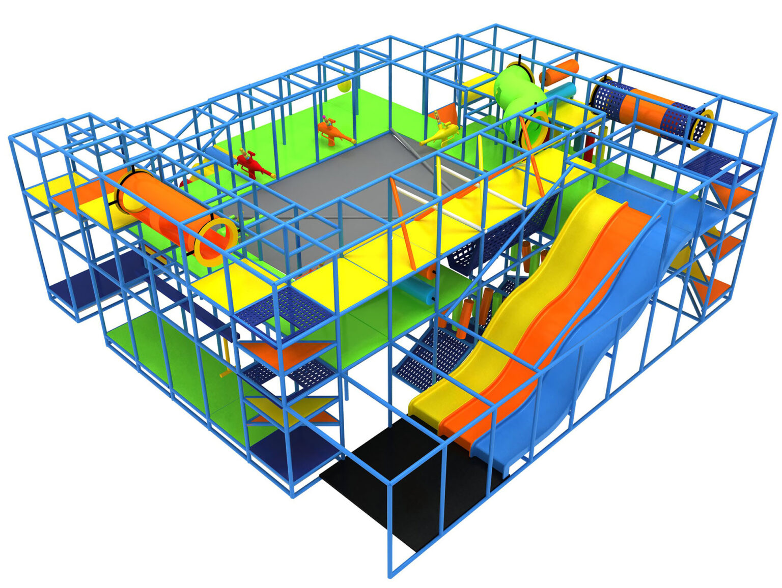 Buy Indoor Playground Equipment GPS509 (Indoor Playsystem Size) 22 ft
