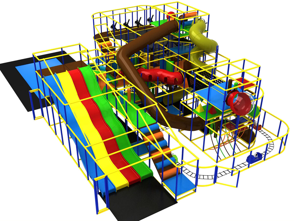 Buy Indoor Playground Equipment GPS271 (Indoor Playsystem Size) 28 ft
