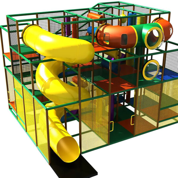 Buy Indoor Playground Equipment GPS65 -(Indoor Playsystem Size) 23 ft. H x 32 ft. W x 40 ft.