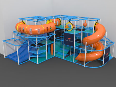 Indoor Playground GPS1013 - 12 ft. H x 28 ft. W x 32 ft.