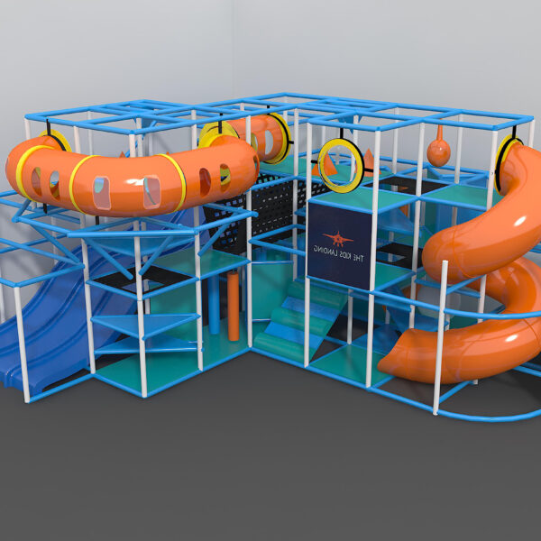 Indoor Playground GPS1013 – 12 ft. H x 28 ft. W x 32 ft.