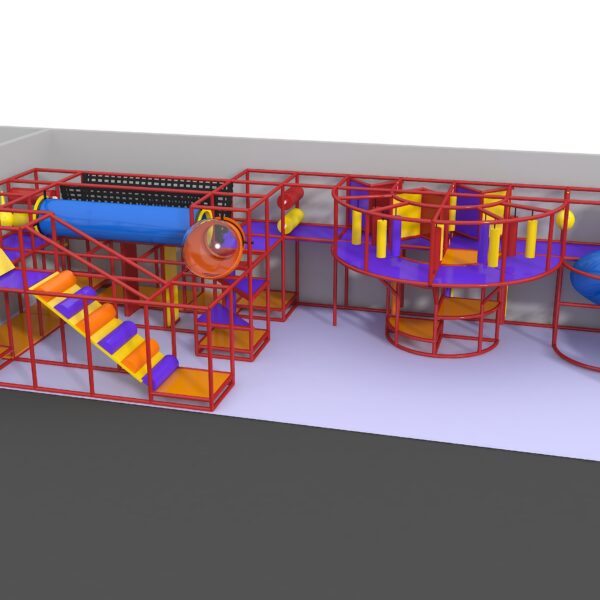 Indoor Playground GPS960 – 10 ft. H x 5 ft. W x 48 ft.