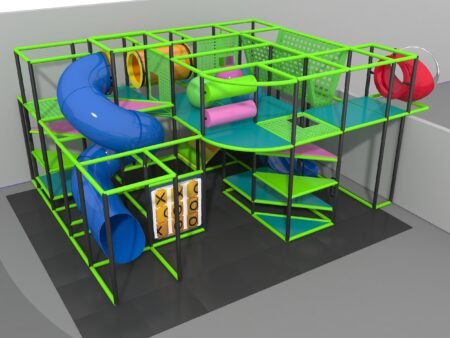 Indoor Playground GPS1198 - 12 ft. H x 16 ft. W x 22 ft.