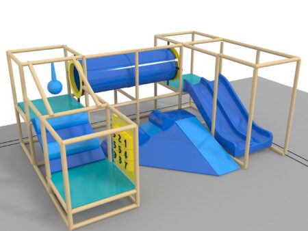 Indoor Playground GPS1196 - 8 ft. H x 16 ft. W x 12 ft.