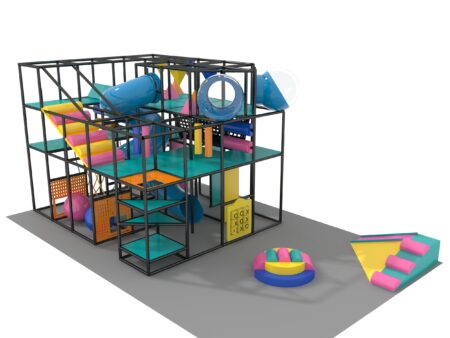 Indoor Playground GPS1352 - 15 ft. H x 20 ft. W x 16 ft.
