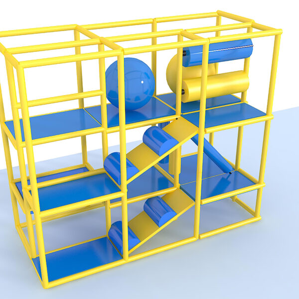 Indoor Playground GPS1325 – 10 ft. H x 12 ft. W x 5 ft.