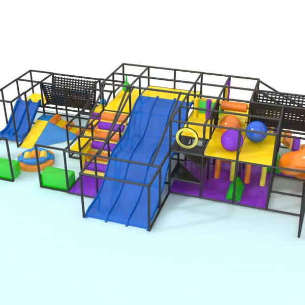 Indoor Playground GPS1208 – 10 ft. H x 24 ft. W x 48 ft.
