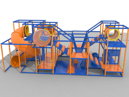 Indoor Playground GPS1295 - 11 ft. H x 28 ft. W x 12 ft.