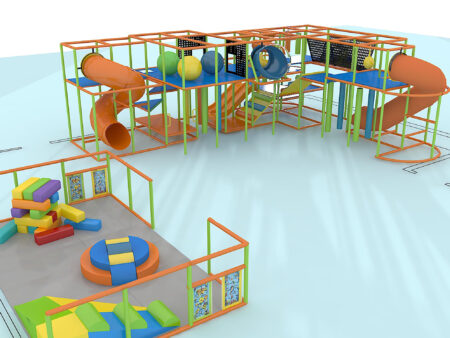 Indoor Playground GPS1319 - 11 ft. H x 28 ft. W x 32 ft.