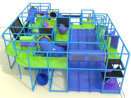 Indoor Playground GPS1266 - 11 ft. H x 28 ft. W x 36 ft.