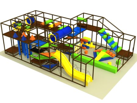 Indoor Playground GPS1338 - 11 ft. H x 36 ft. W x 24 ft.