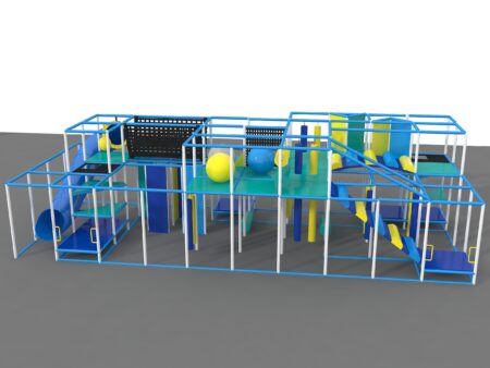 Indoor Playground GPS1265 - 11 ft. H x 40 ft. W x 16 ft.