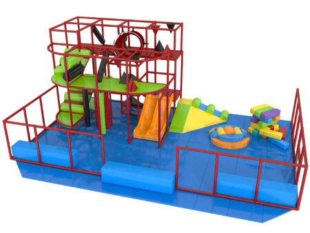 Indoor Playground GPS1322 - 13 ft. H x 16 ft. W x 12 ft.