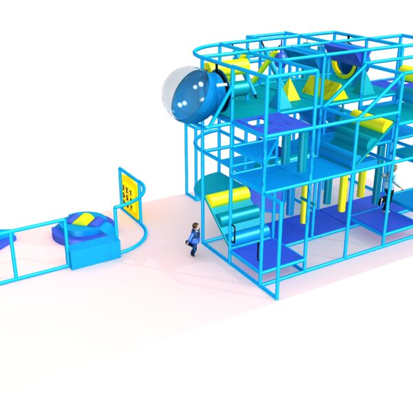 Indoor Playground GPS1273 – 15 ft. H x 16 ft. W x 20 ft.