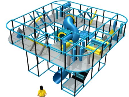 Indoor Playground GPS1340 - 15 ft. H x 24 ft. W x 24 ft.