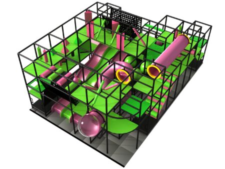 Indoor Playground GPS1326 - 15 ft. H x 24 ft. W x 36 ft.