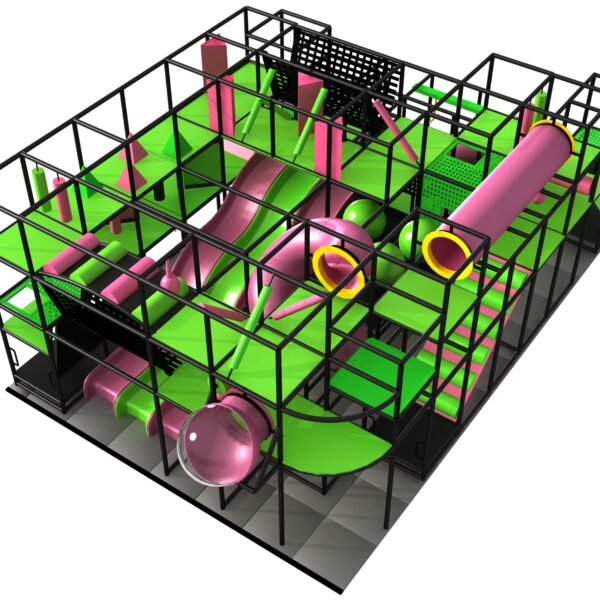 Indoor Playground GPS1326 – 15 ft. H x 24 ft. W x 36 ft.