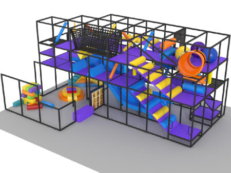 Indoor Playground GPS1282 - 15 ft. H x 32 ft. W x 20 ft.
