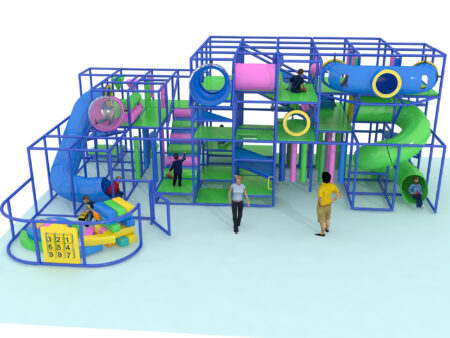 Indoor Playground GPS1320 - 15 ft. H x 40 ft. W x 20 ft.