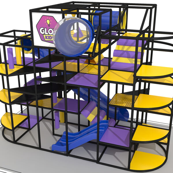 Indoor Playground GPS1314 – 18 ft. H x 24 ft. W x 12 ft.