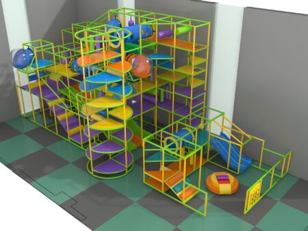 Indoor Playground GPS1195 - 23 ft. H x 52 ft. W x 20 ft.