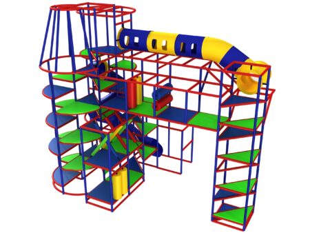 Indoor Playground GPS1387 - 24 ft. H x 16 ft. W x 28 ft.