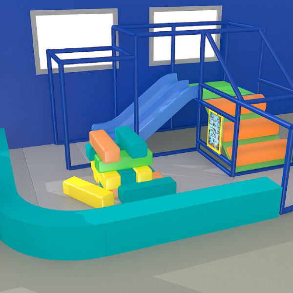 Indoor Playground GPS1329 – 7 ft. H x 12 ft. W x 12 ft.