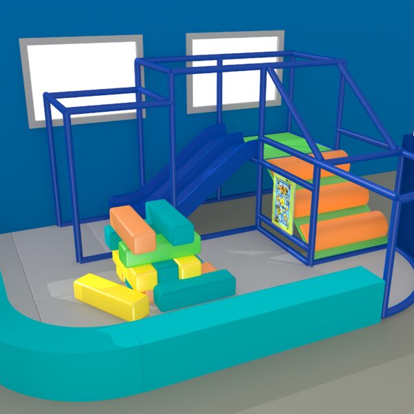 Indoor Playground GPS1329 – 7 ft. H x 12 ft. W x 16 ft.