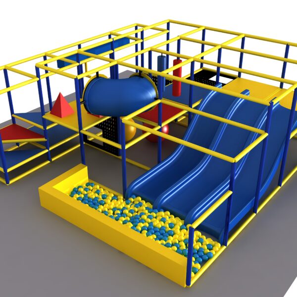 Indoor Playground GPS 1228 – 20ft. H x 8ft. W x 20ft. L