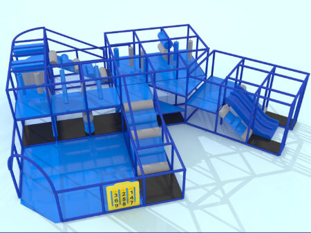 Indoor Playground GPS1302 - 8 ft. H x 24 ft. W x 28 ft.