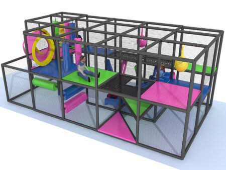 Indoor Playground GPS200 - 8 ft. H x 5 ft. W x 20 ft.