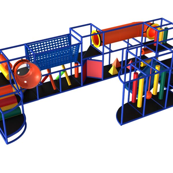 Indoor Playground GPS1335 – 9 ft. H x 32 ft. W x 16 ft.