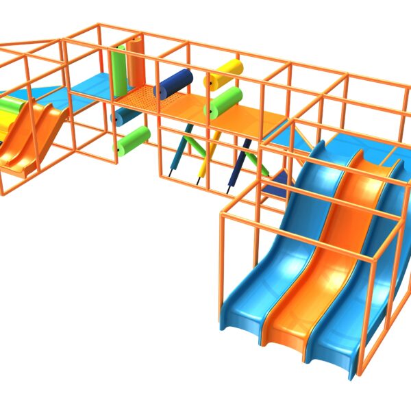 Indoor Playground GPS1337 – 9 ft. H x 16 ft. W x 36 ft.