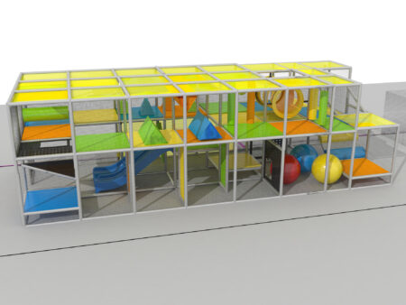 Indoor Playground GPS1303 - 9 ft. H x 30 ft. W x 12 ft.