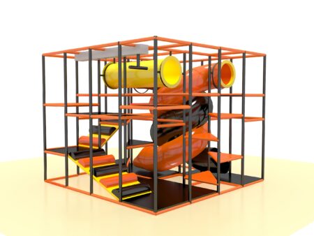 Indoor Playground GPS1360 - 13 ft. H x 16 ft. W x 16 ft.