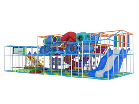 Indoor Playground GPS1356 - 15 ft. H x 48 ft. W x 24 ft.