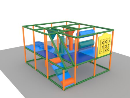 Indoor Playground GPS1350 - 8 ft. H x 12 ft. W x 10 ft.