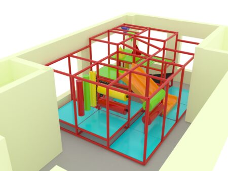 Indoor Playground GPS1369 - 8 ft. H x 16 ft. W x 12 ft.
