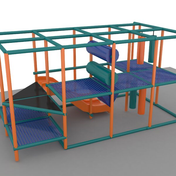 Indoor Playground GPS1351 – 8 ft. H x 16 ft. W x 8 ft.