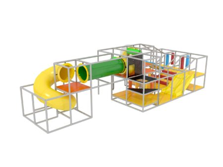 Indoor Playground GPS1357 - 9 ft. H x 12 ft. W x 36 ft.