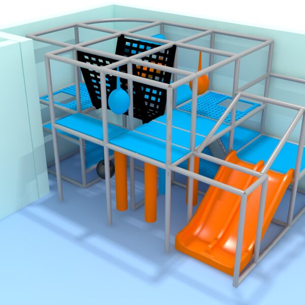 Indoor Playground GPS1362 – 9 ft. H x 16 ft. W x 10 ft.