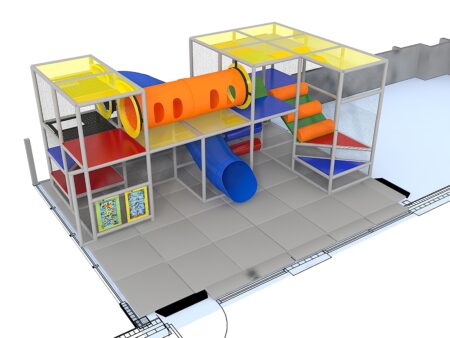 Indoor Playground GPS1278 - 9 ft. H x 20 ft. W x 12 ft.