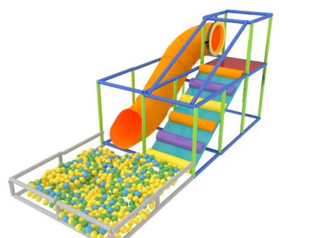 Indoor Playground GPS1354 - 9 ft. H x 8 ft. W x 20 ft.