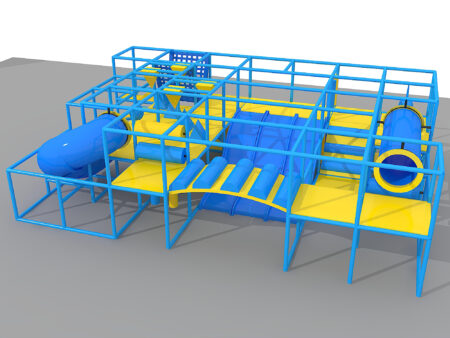 Indoor Playground GPS1374 - 8 ft. H x 20 ft. W x 28 ft.