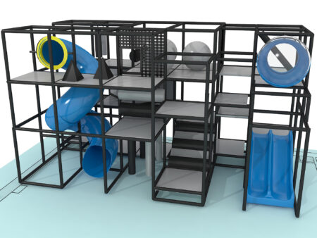Indoor Playground GPS1376 - 13 ft. H x 23 ft. W x 12 ft.