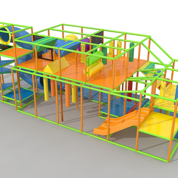 Indoor Playground GPS1379 – 12 ft. H x 32 ft. W x 13 ft.